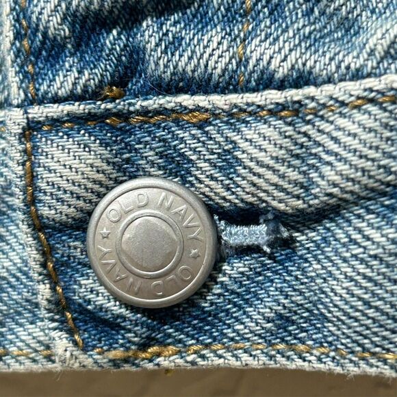 Old Navy Unisex Boys Girls Light-Wash Jean Jacket Snap Blue Denim Baby 3-6 Mths - Picture 10 of 15